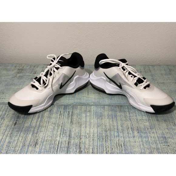 Nike Air Max Impact 4 Men's Sneakers Size 10 White Black New